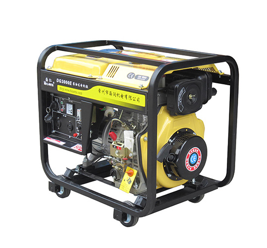 2.8千瓦電動風冷開架發電機